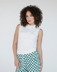 Moore Polo - White/Pink