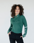 Micky Quarter Zip - Green