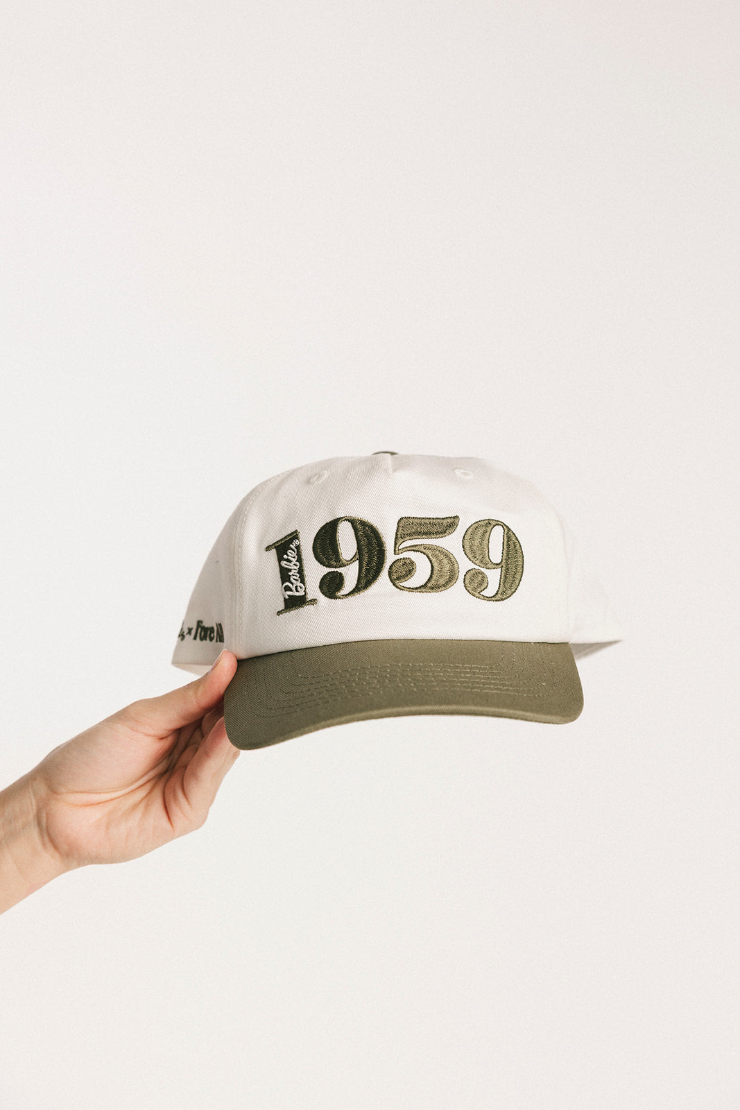 1959 Hat - Putting Green/White