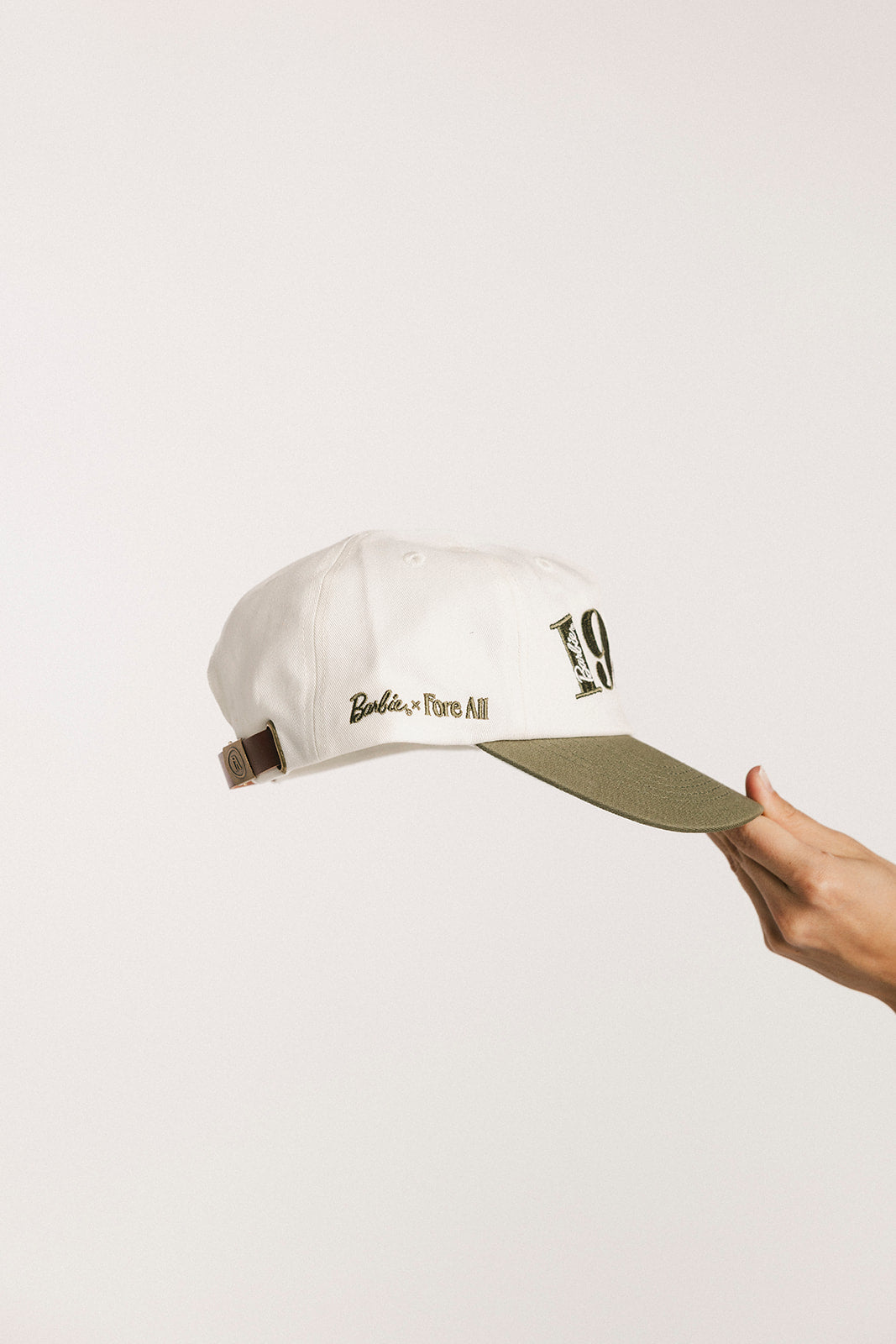 1959 Hat - Putting Green/White