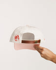 Golfie Barbie Hat - Pink/White