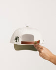 Golfie Barbie Hat - Putting Green/White