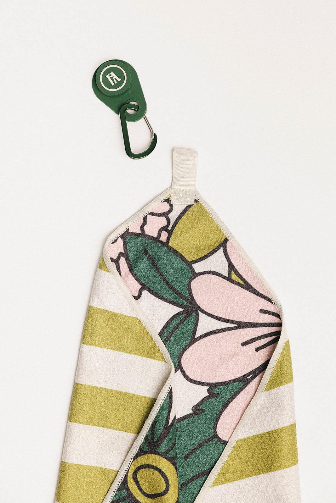 Magnet Golf Towel - Avo Stripes/Floral