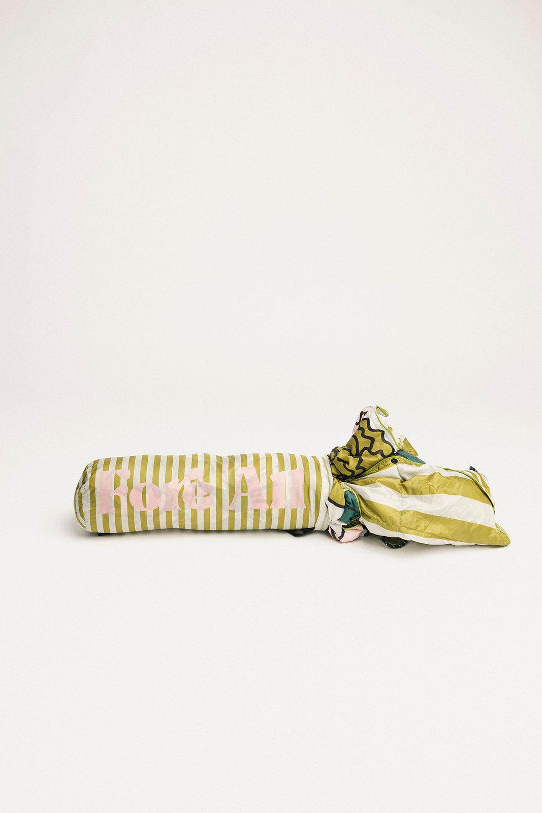 Mother Puffer Cart Blanket - Avo Stripes