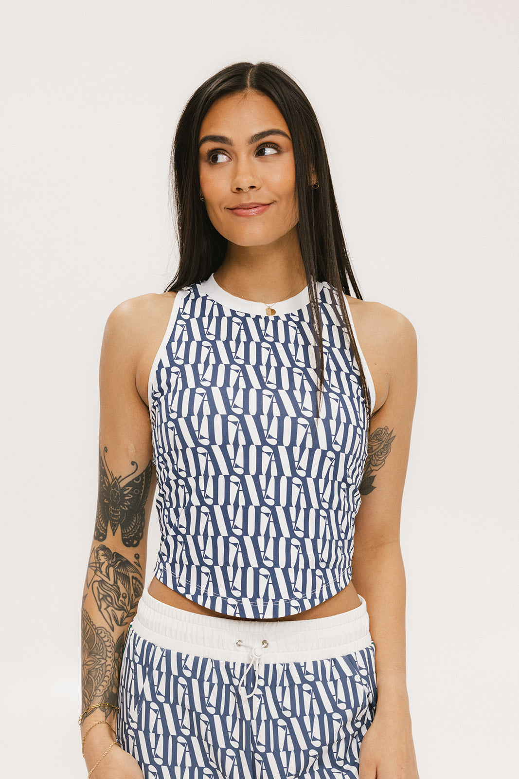 Lillee Tank - Indigo FA
