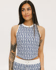 Lillee Tank - Indigo FA