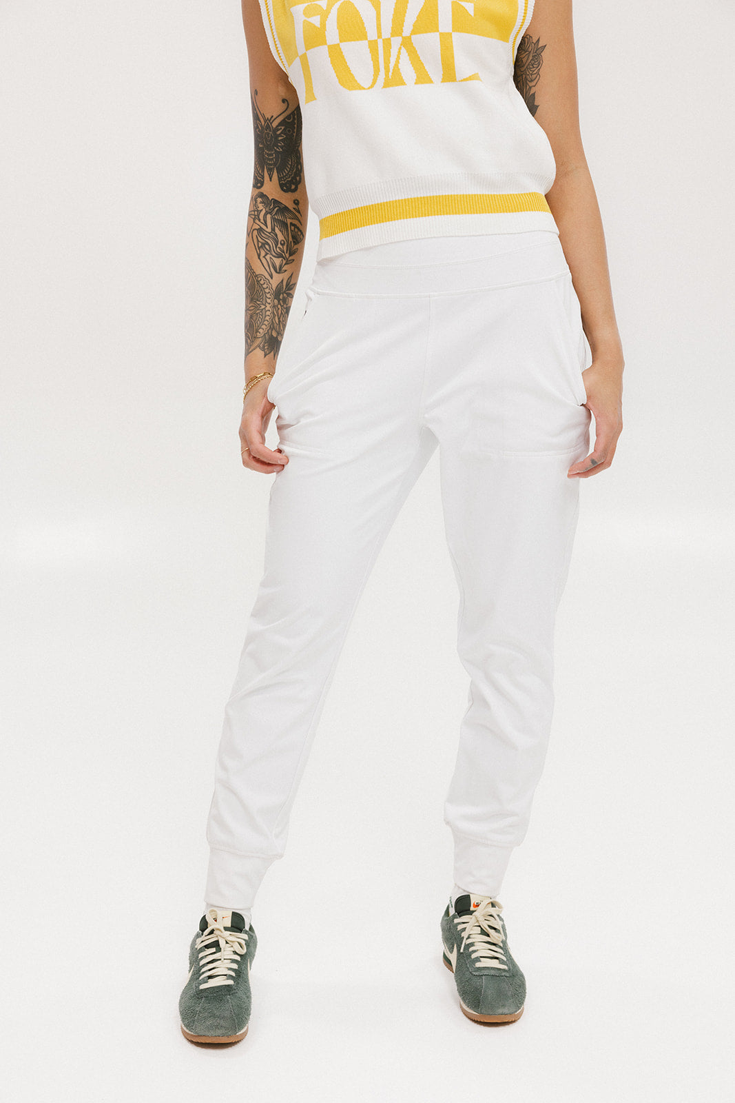 Margie Pant - White