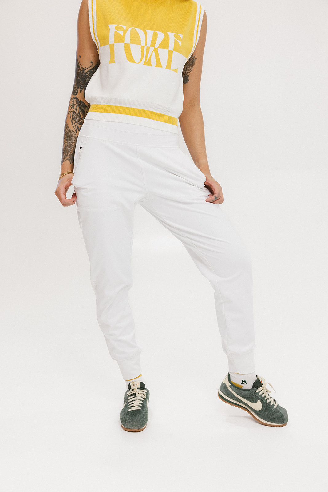 Margie Pant - White