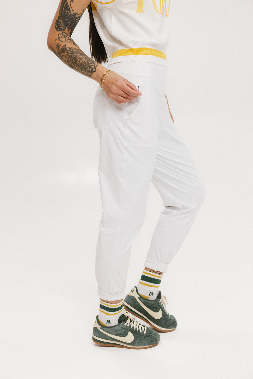 Margie Pant - White