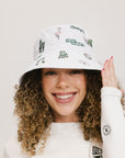Austi Bucket Hat - White Icon