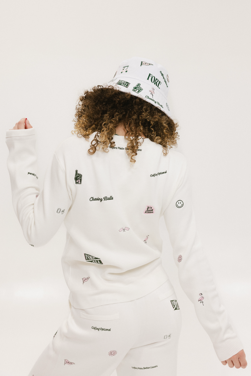 Dorothy Sweater - White Icon
