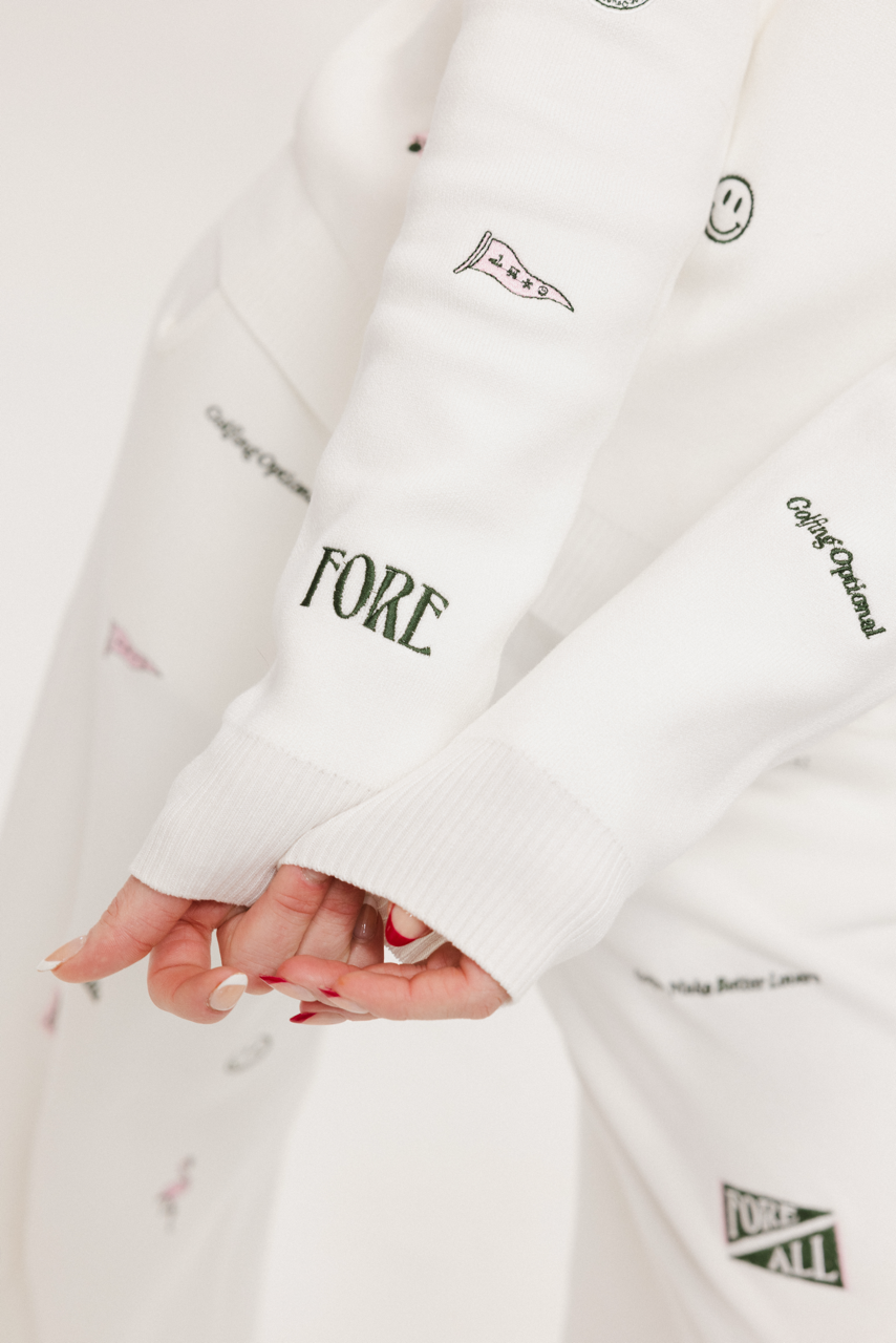 Dorothy Sweater - White Icon