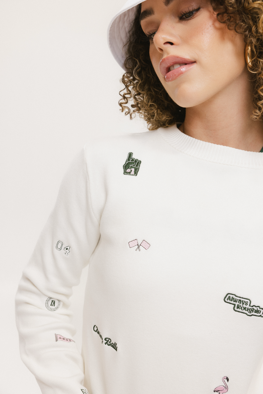 Dorothy Sweater - White Icon