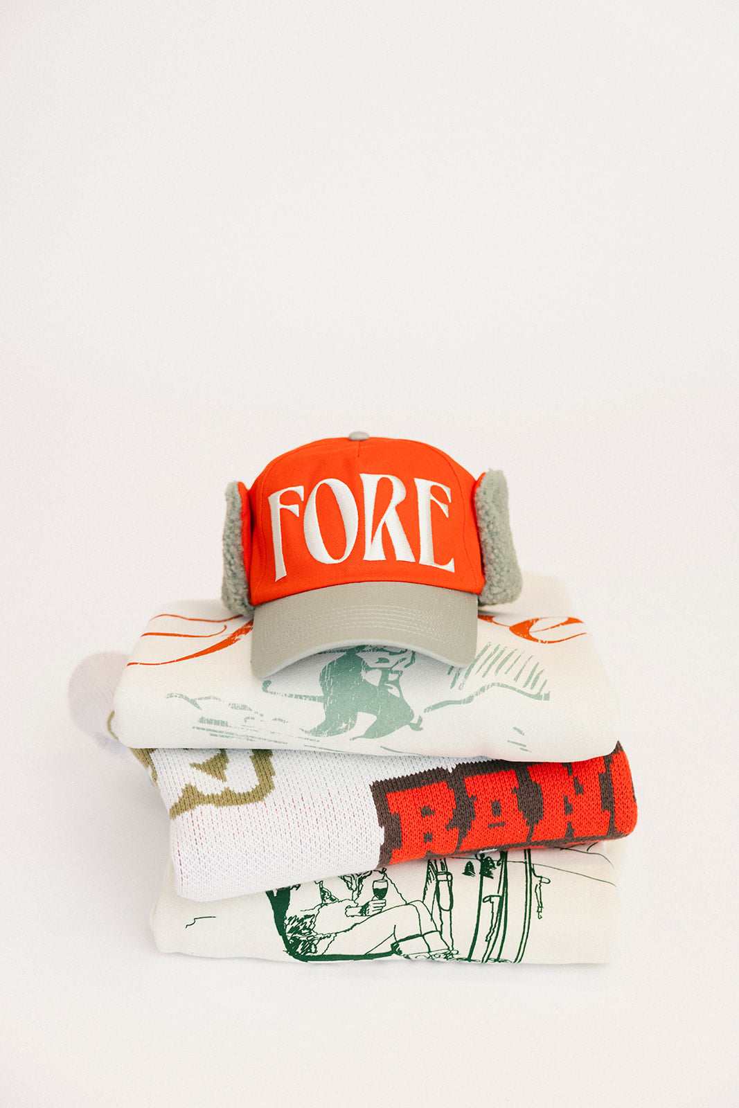 Elmers Cap - Cherry/Sea