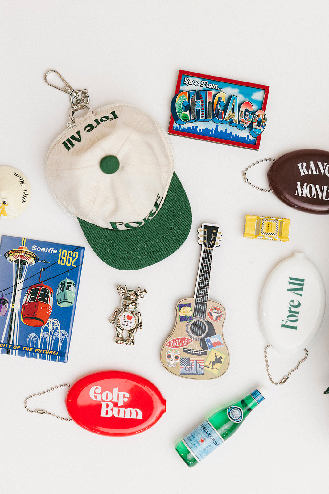 Fore Hat-Bag Charm - Green
