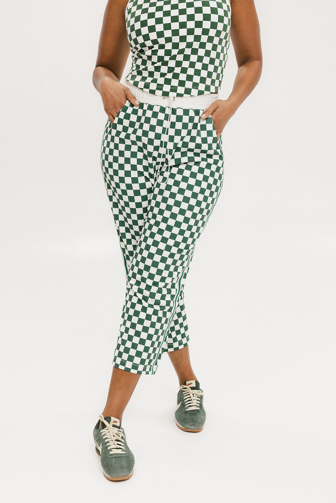 Bronson Pant - Green Checkered