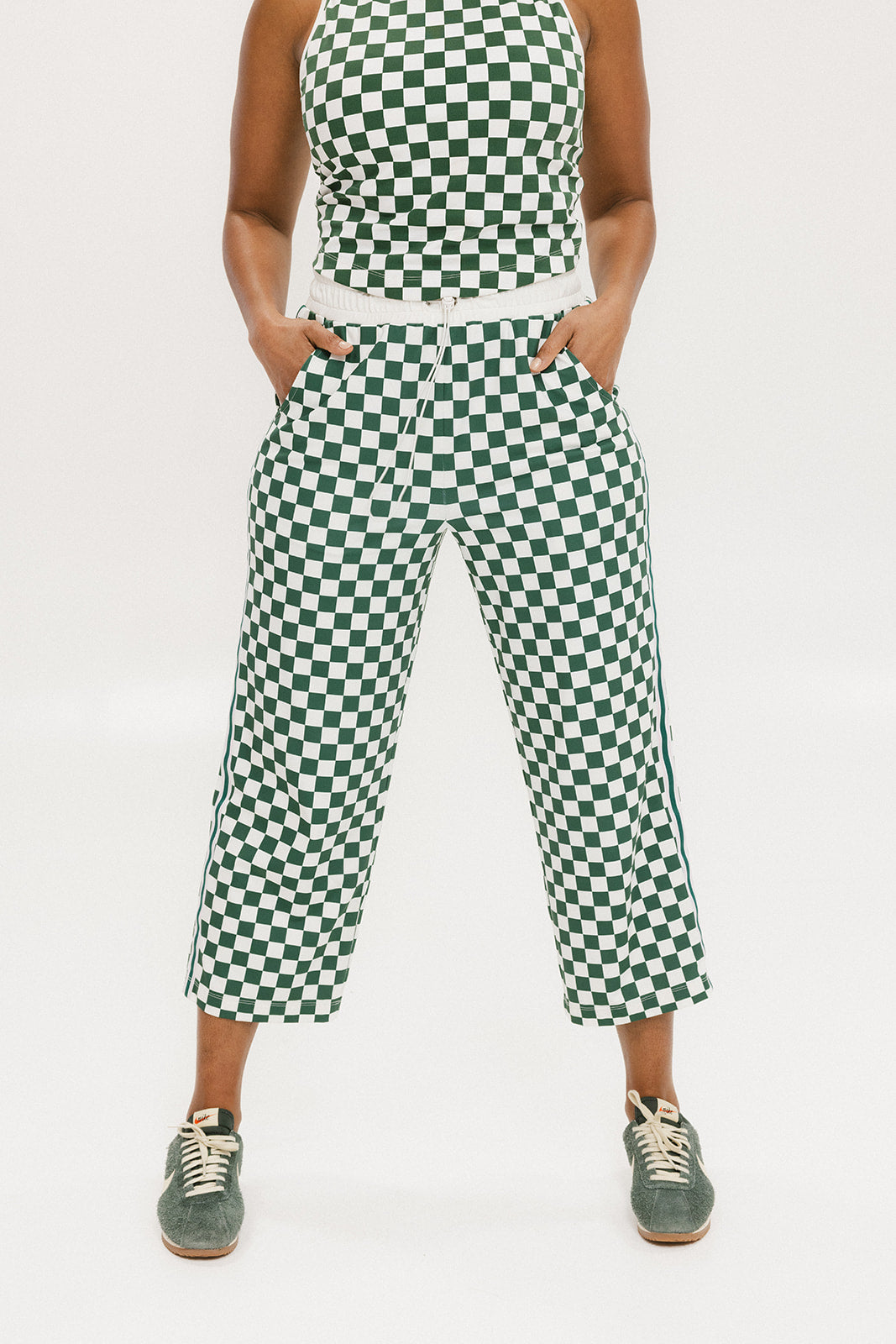 Bronson Pant - Green Checkered