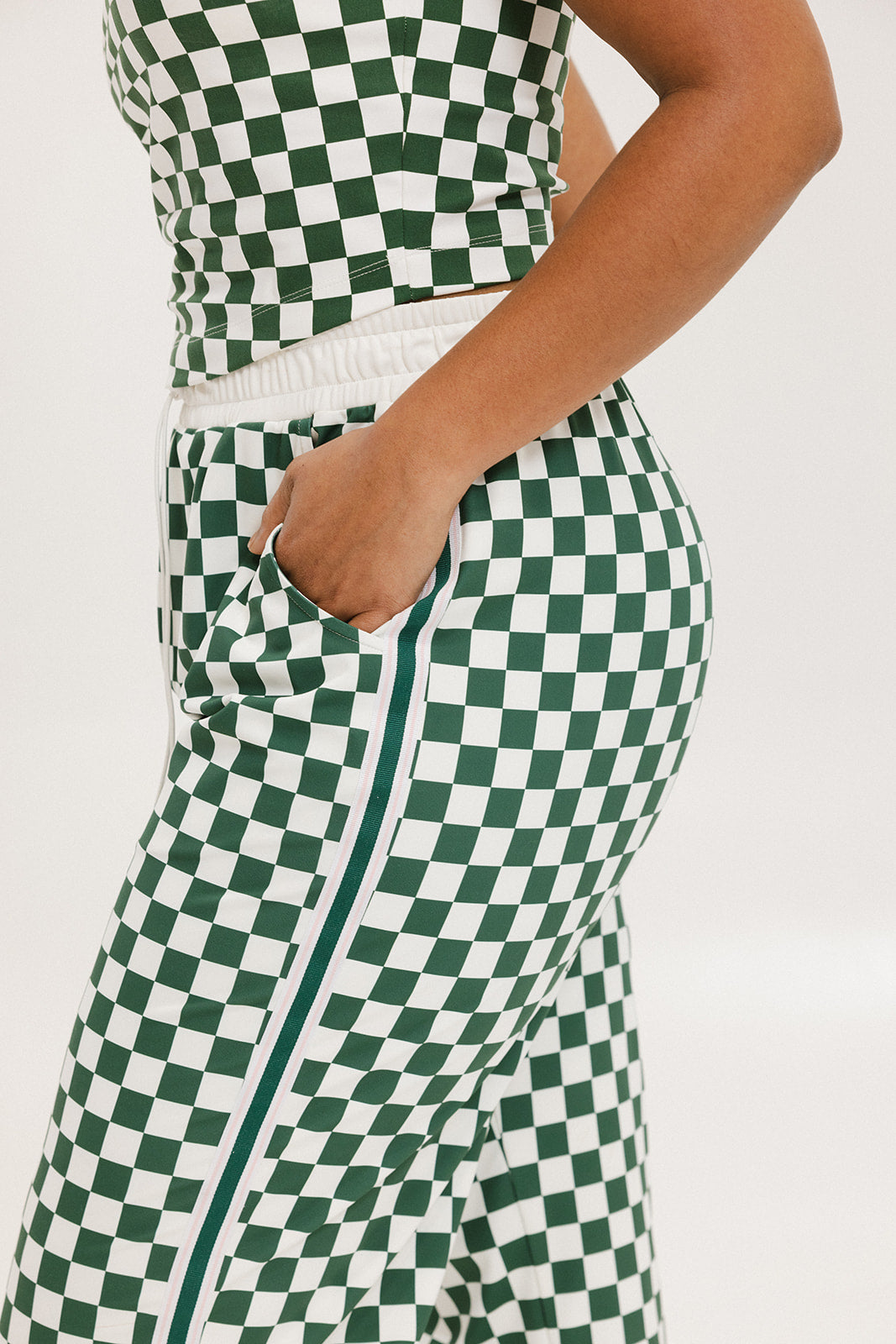 Bronson Pant - Green Checkered