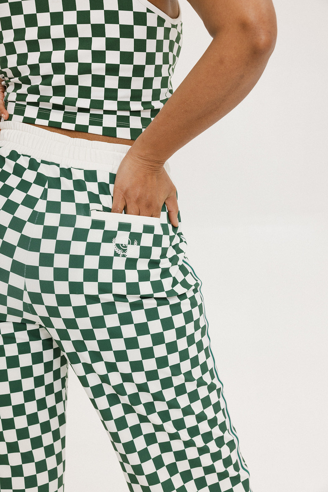Bronson Pant - Green Checkered