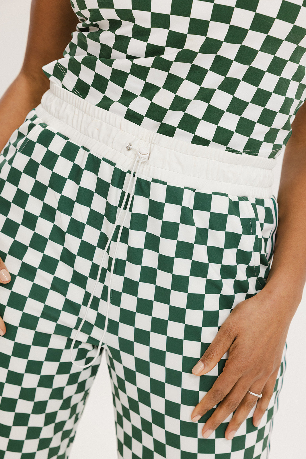Bronson Pant - Green Checkered