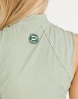 Riptide Mock Neck - Sea