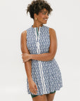 Erin Dress - Indigo/White FA