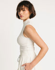 Riptide Mock Neck - Sugar
