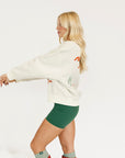 Ski Run Sweatshirt - Sugar/Cherry