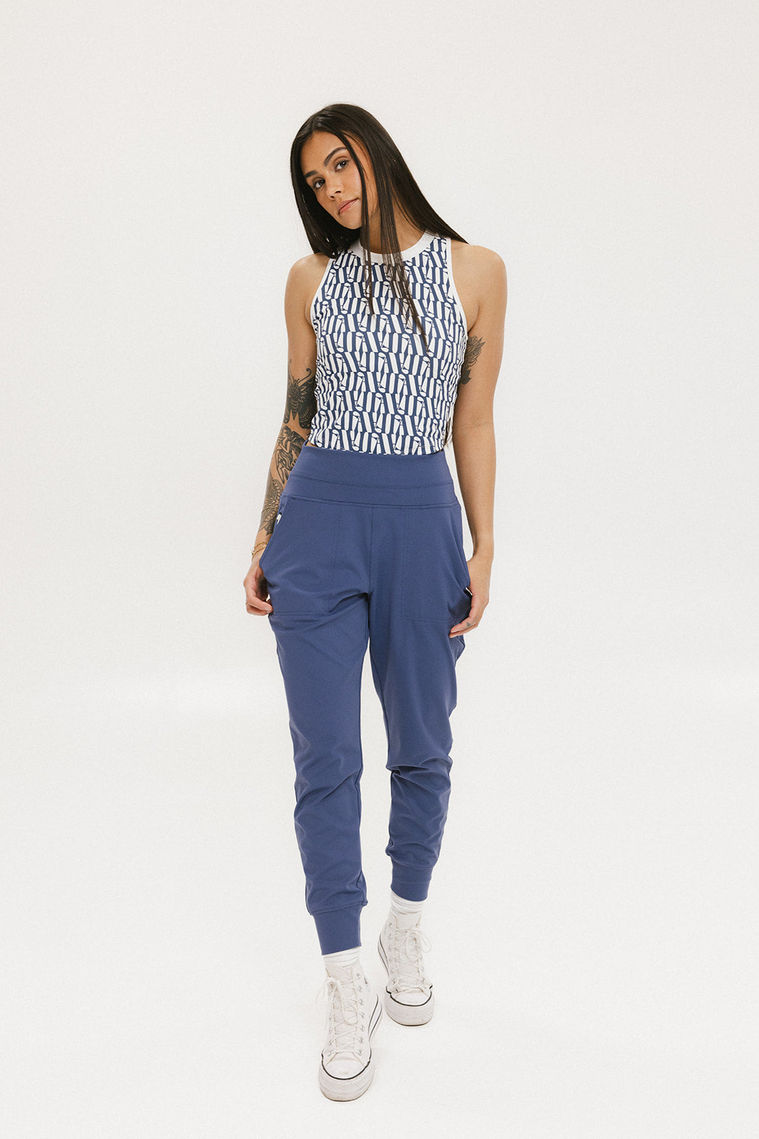 Lillee Tank - Indigo FA