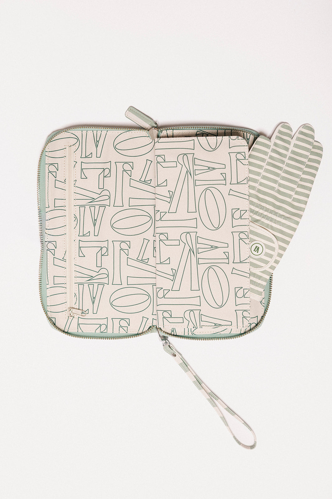 Glove Caddie - Sea Stripes