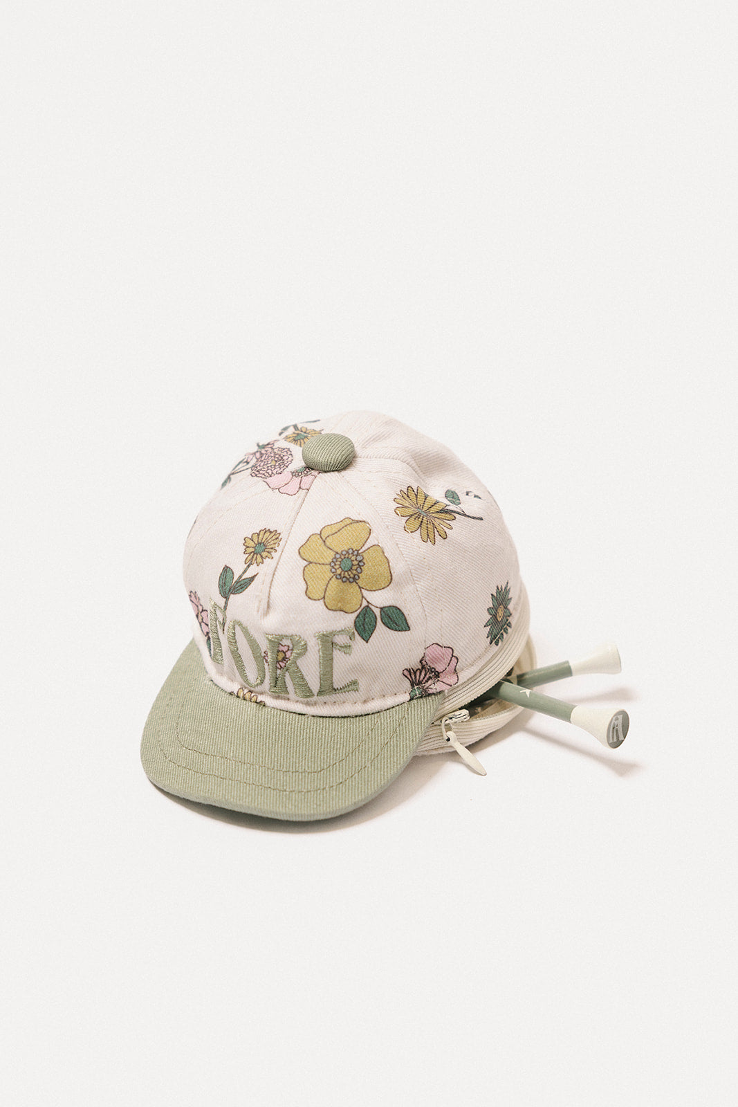 Fore Hat Bag Charm - Floral