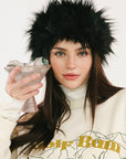Ski Run Sweatshirt - Sugar/Green