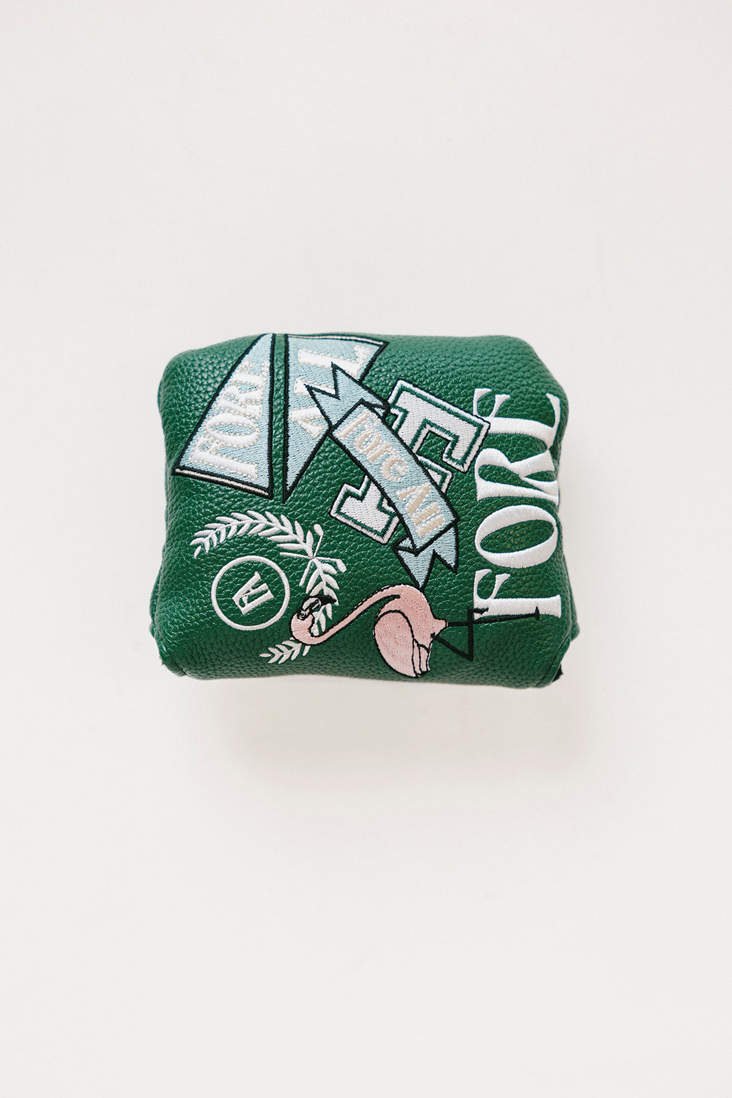 Mandy Mallet Cover - Green Patches