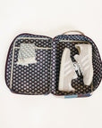 Shoe Bag - Merlot Retro