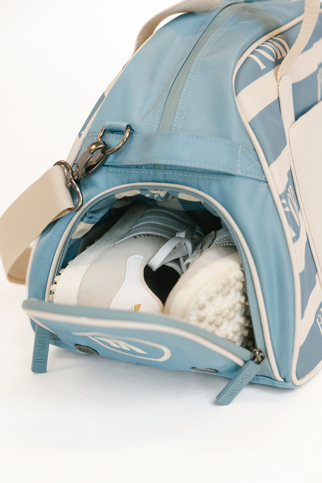 Boston Bag - Smoke Blue/Angora Fore