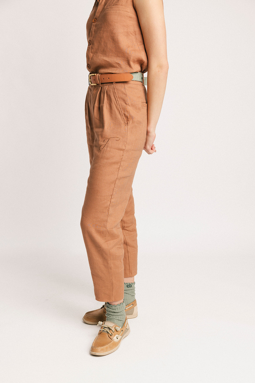 Yacht Pant - Saddle