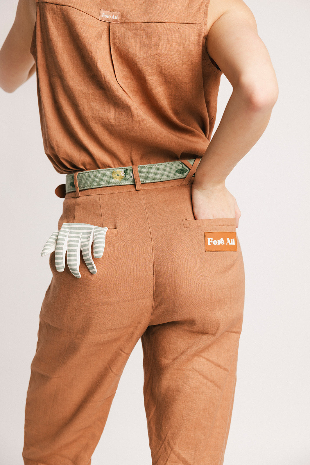 Yacht Pant - Saddle