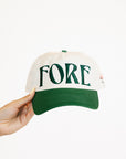 Fore Hat - White/Green