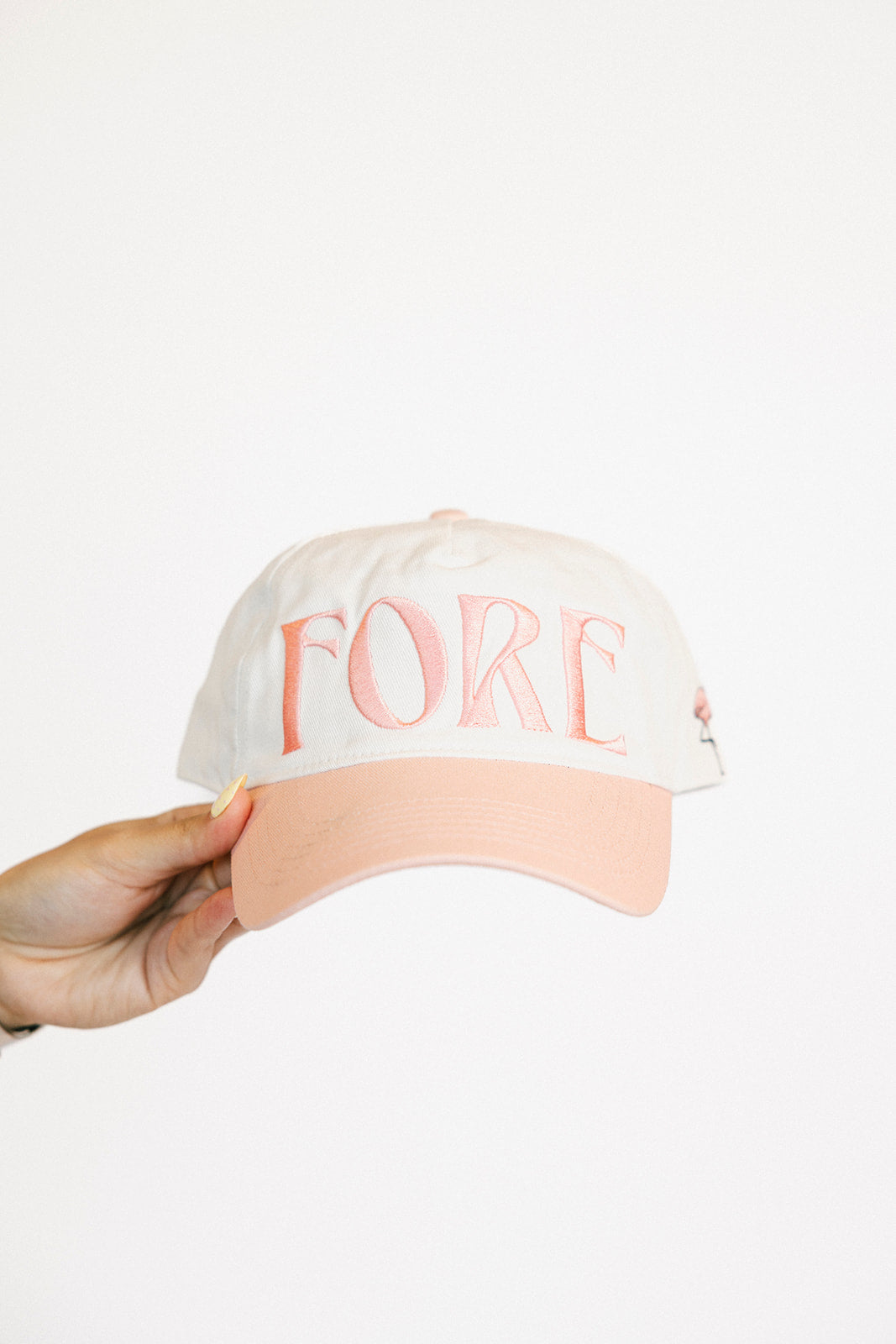 Fore Hat - White/Pink