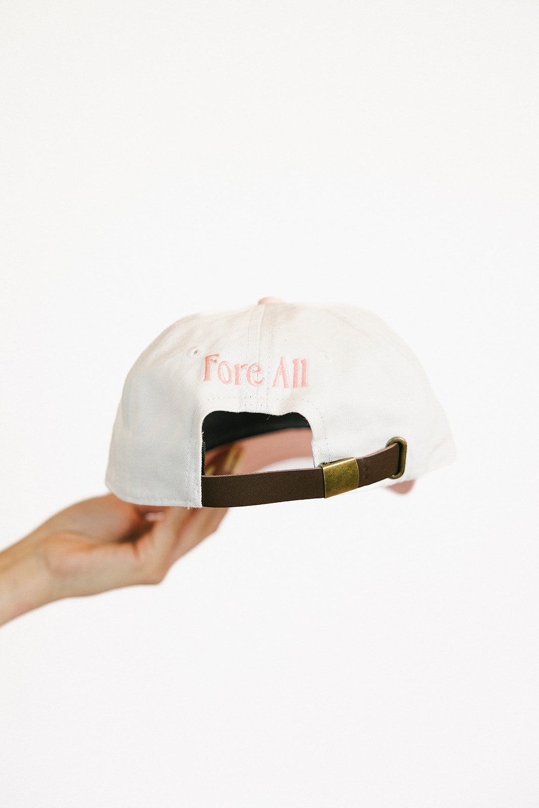 Fore Hat - White/Pink