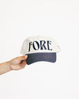 Fore Hat - White/Indigo