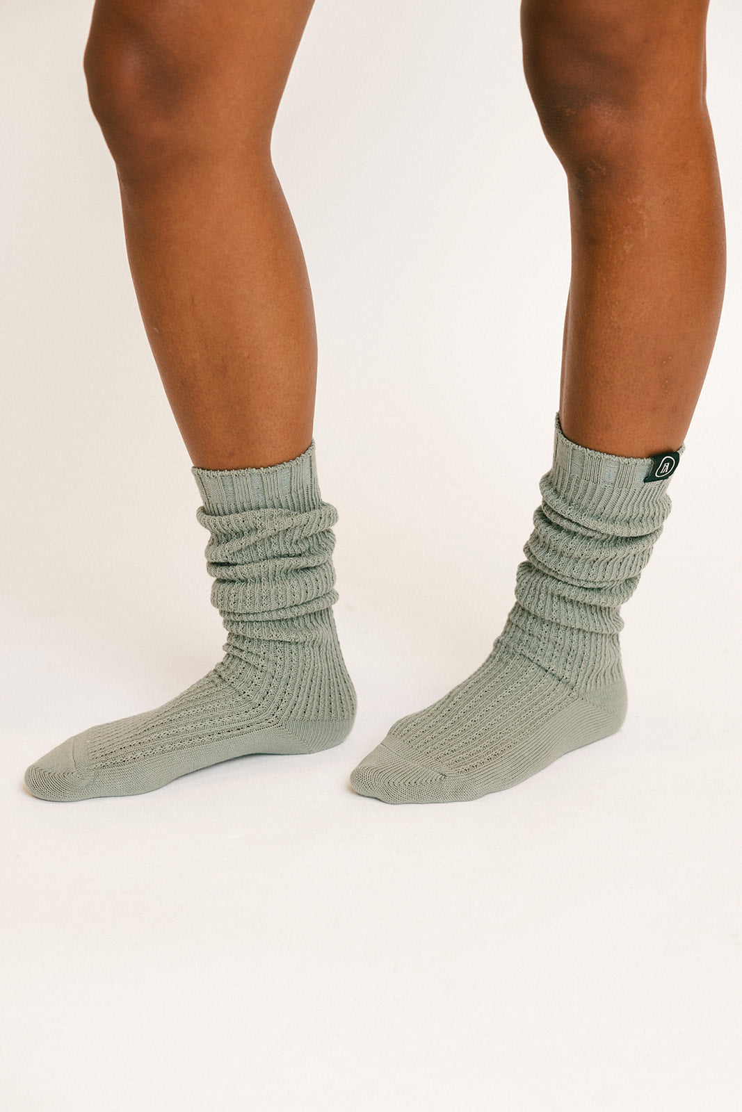 Slouchy Sock - Sea