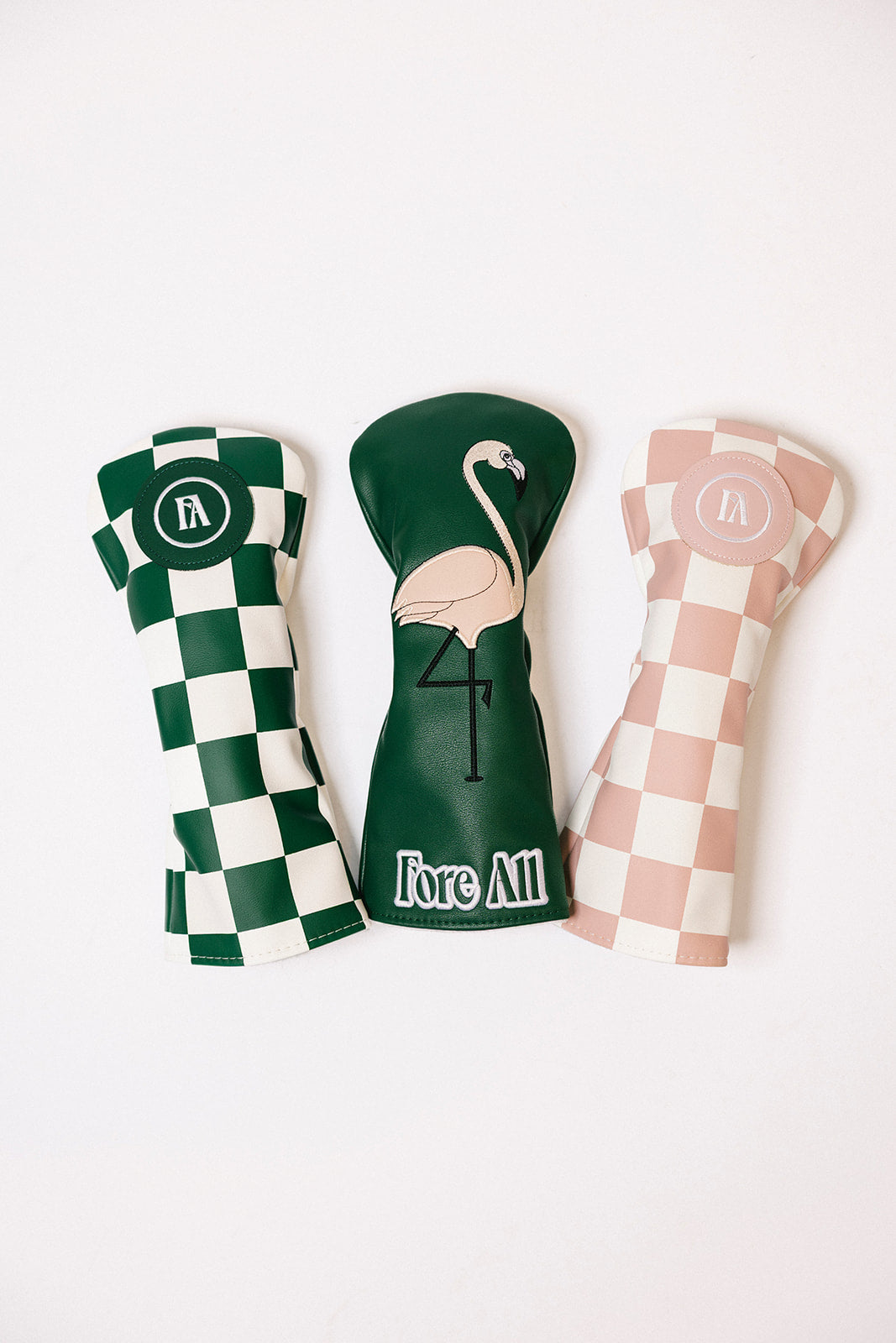 Fairway Headcover - Pink Checkered