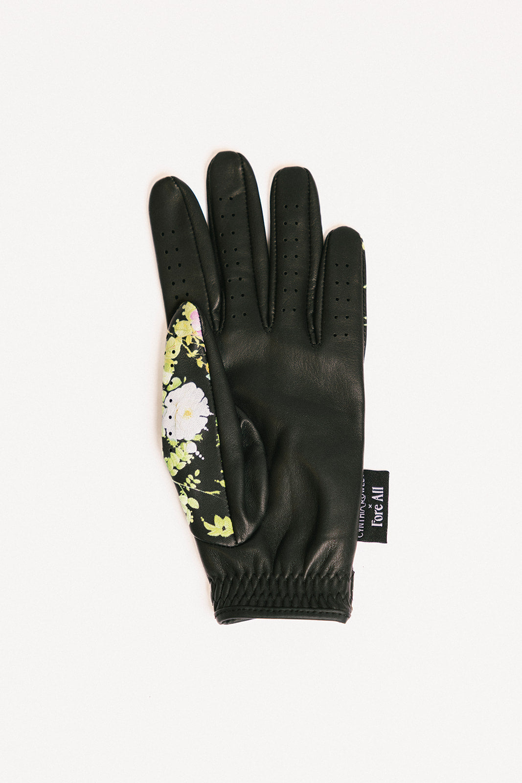 Cr X Fa Golf Glove - Black Floral