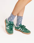 Charlie Crew Sock - Indigo FA