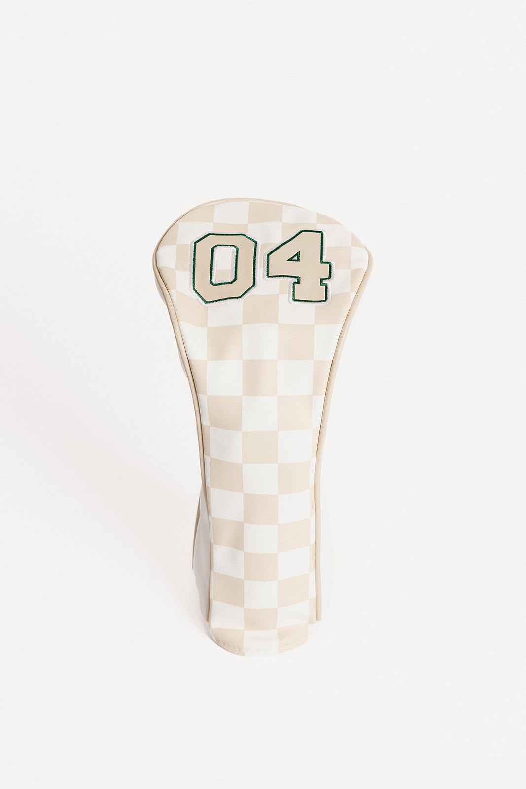 Lavelle Driver Cover - Sand/White Checkered