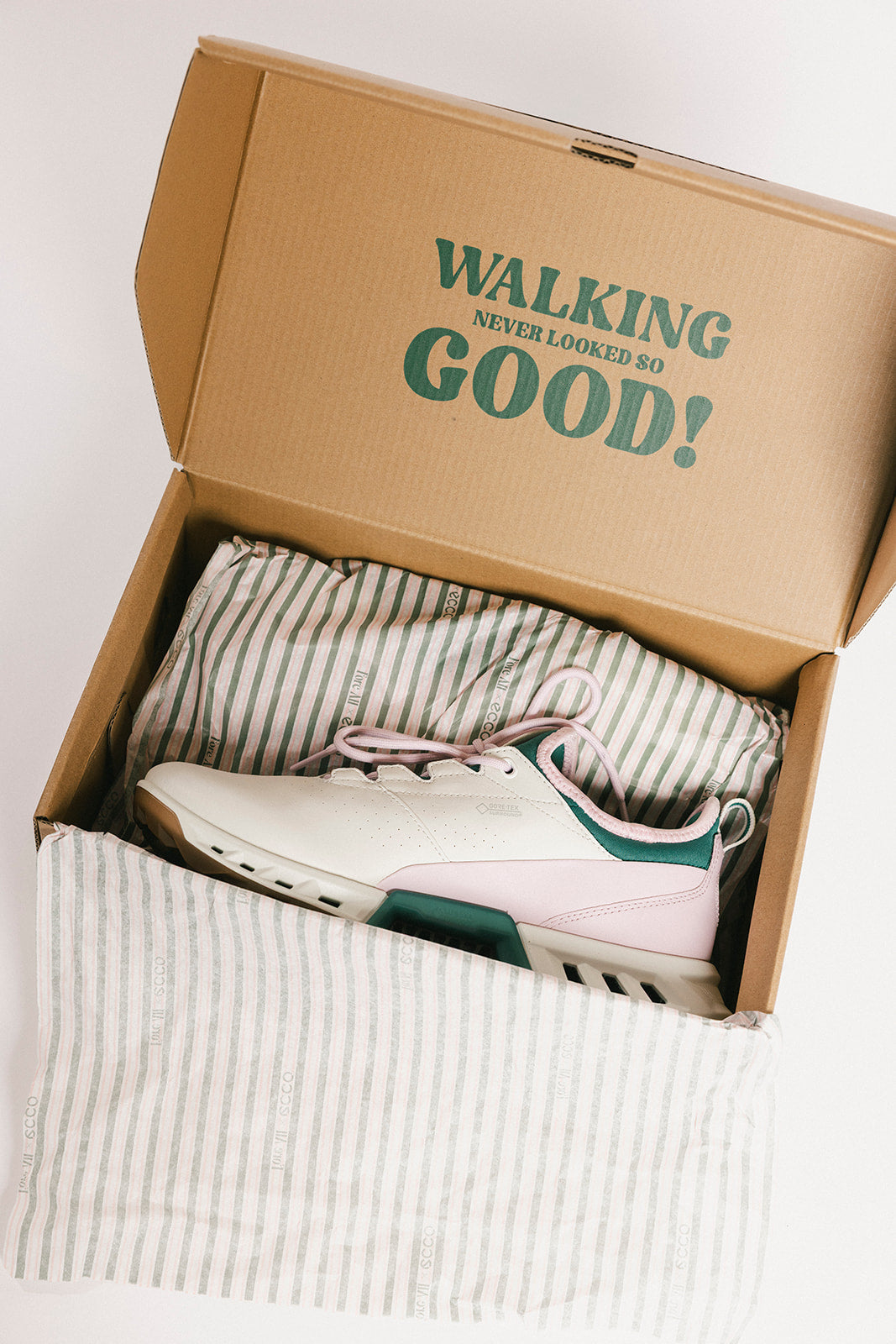 Ecco X Fore All W Golf Biom C4 - White