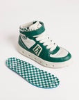 Ecco X Fore All W Golf Street 720 - White/Green Checkered
