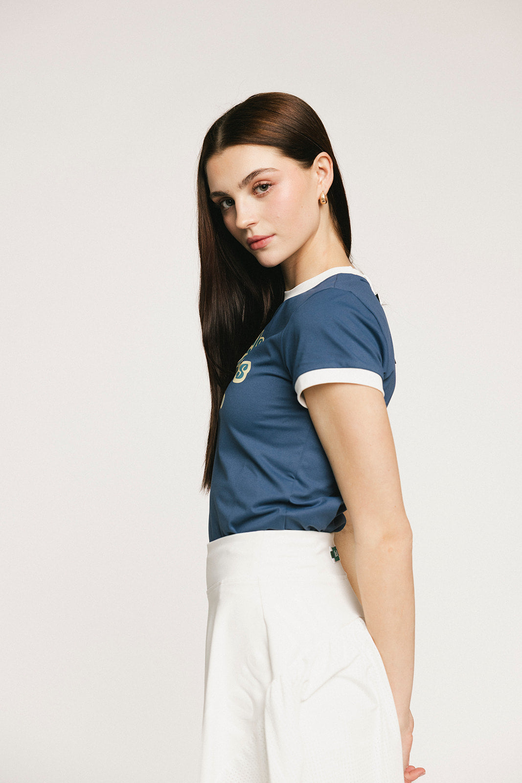 Ringer Tee - Girls Is Players Too Indigo