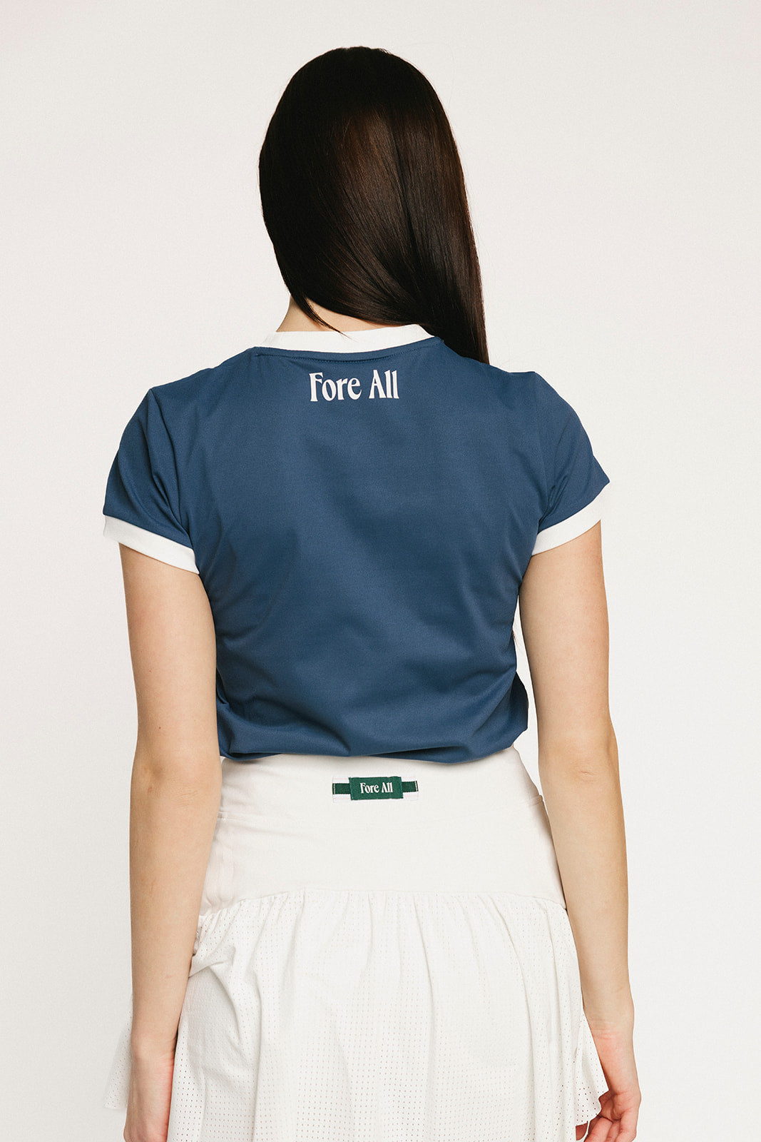 Ringer Tee - Girls Is Players Too Indigo